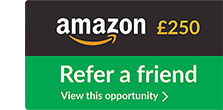 Refer a friend and claim up to £250 worth of Amazon Vouchers